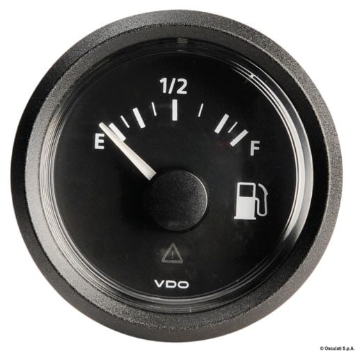 Oil pressure gauge 5 bar/80 psi white - Artnr: 27.491.01 14