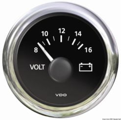 Oil pressure gauge 5 bar/80 psi white - Artnr: 27.491.01 33