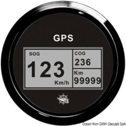 Speedometer w/GPS compass white/glossy - Artnr: 27.780.01 10