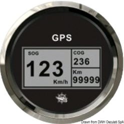 Speedometer w/GPS compass white/glossy - Artnr: 27.780.01 9