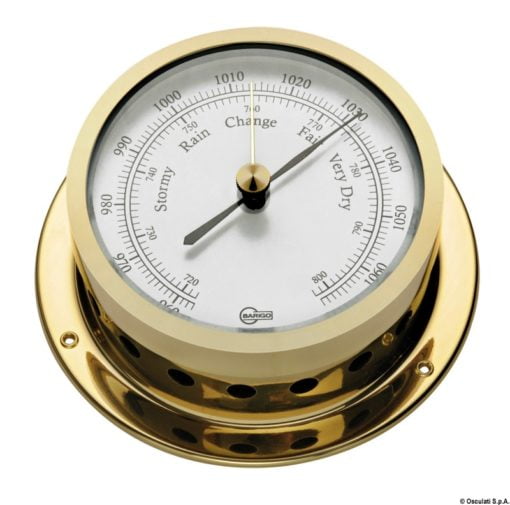 Barigo Star quartz clock w/alarm chromed brass - Artnr: 28.360.01 5