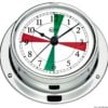 Barigo Tempo S chromed clock w/radio sectors - Artnr: 28.680.01 1
