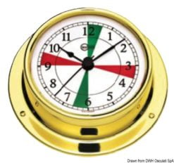 Barigo Tempo S chromed clock w/radio sectors - Artnr: 28.680.01 11