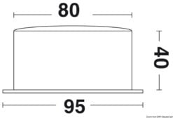 Vion A 80 MIC CHR hygrometer/thermometer - Artnr: 28.903.82 7