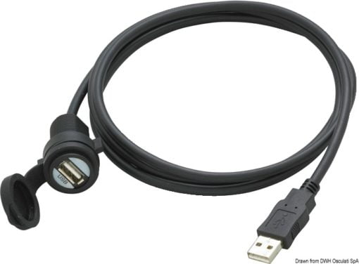 Clarion remote extension cable for 29.101.91 10m - Artnr: 29.101.98 4