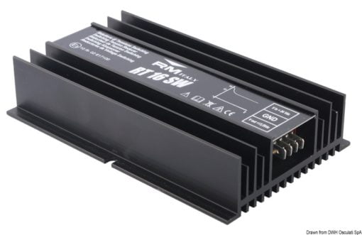 Voltage electronic converter 24 to 12V - 7A - Artnr: 29.997.01 6
