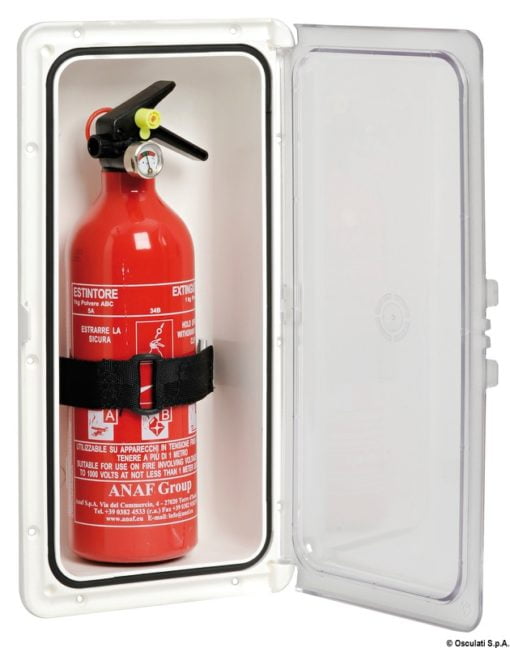 Extinguisher compartment with door 183x364 mm - Artnr: 31.429.00 4