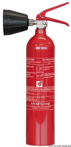 Solas powder extinguisher 3 kg MED - Artnr: 31.451.03 11