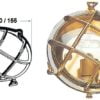 Round turtle lamp 215 mm - Artnr: 32.202.70 2