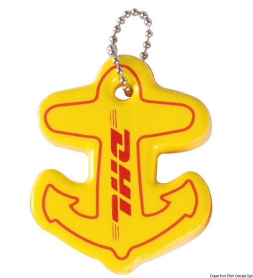 Key ring mod. anchor mixed colours Packaging containing N. 10 assorted items - Artnr: 35.821.00 5