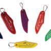 Key ring mod. motorboat mixed colours Packaging containing N. 10 assorted items - Artnr: 35.823.00 1