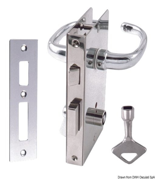 Right lock, no handle - Artnr: 38.135.04 3
