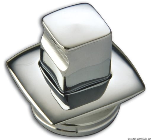 Knob + ring 23mm max pearl br. - Artnr: 38.181.58 3