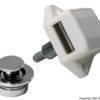 Mini push-lock,chr.brass 16mm - Artnr: 38.182.09 1
