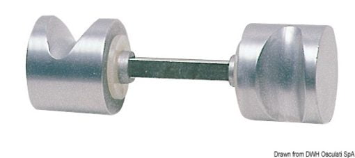 Double knob handle, brass - Artnr: 38.395.00 11