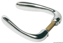 Chrome brass handle 8 mm - Artnr: 38.394.00 18