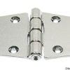 Chromed brass hinge 100x60 mm - Artnr: 38.823.00 1