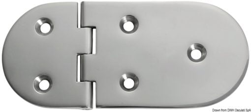 Standard hinge w/studs 70x40mm - Artnr: 38.883.30 36
