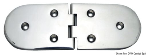 Standard hinge w/studs 66x66mm - Artnr: 38.883.18 34
