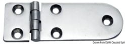 Standard hinge w/studs 70x40mm - Artnr: 38.883.30 42