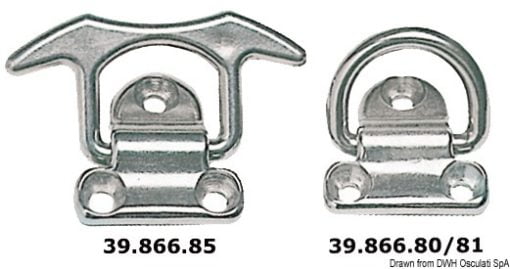 SS 4-hole fold.ring 76x76 mm - Artnr: 39.866.88 3