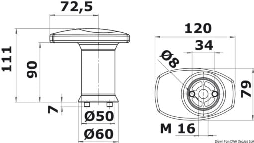 Plate for modular system - Artnr: 40.176.40 4