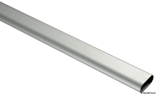 Oval pipe 40x20mm light alloy - Artnr: 41.610.00 3