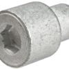 Zinc anode cylinder for Yamaha 80/250 HP - Artnr: 43.260.19 2