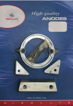 Anode kit for Volvo engines DPH aluminium - Artnr: 43.345.01 13