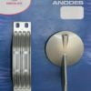 Anode kit for Yamaha outboards 150/200 aluminium - Artnr: 43.350.01 1