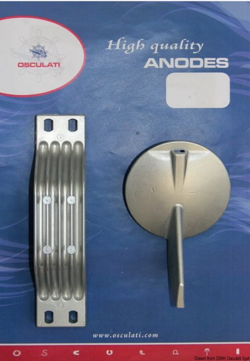 Anode kit for Yamaha outboards 200/250 aluminium - Artnr: 43.352.01 5