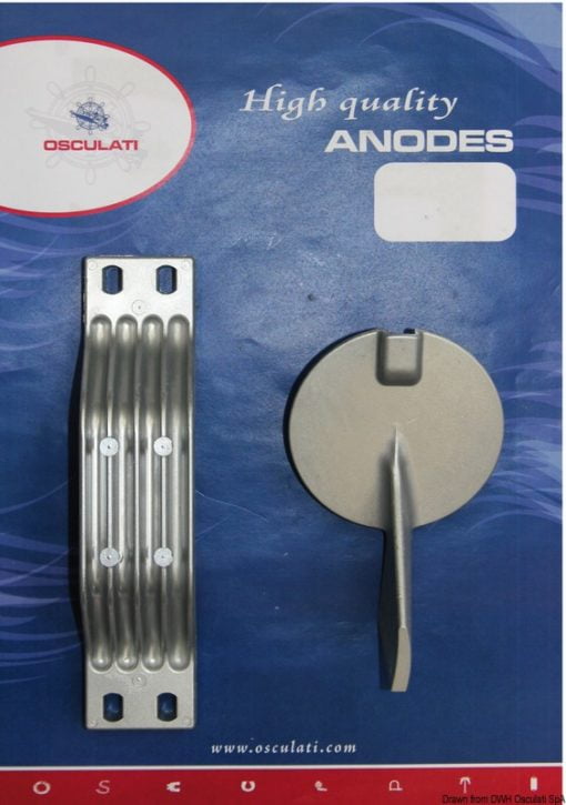 Anode kit for Yamaha outboards 150/200 aluminium - Artnr: 43.350.01 5