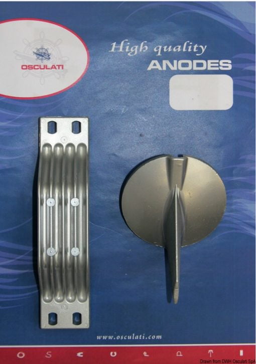 Anode kit for Yamaha outboards 200/250 aluminium - Artnr: 43.352.01 4