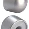 Zinc anode foot Alpha/Bravo 120 HP - Artnr: 43.442.01 1