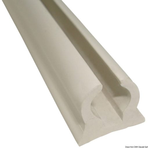 White PVC tray for cushions 4m-bar - Artnr: 44.010.02 5