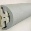 Only grey PVC fender profile 80 mm - Artnr: 44.080.03 2