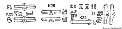 Kit K23 for C14 cable - Artnr: 45.047.23 3