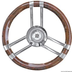 Steer.wheel C SS/grey 350mm - Artnr: 45.137.02 10