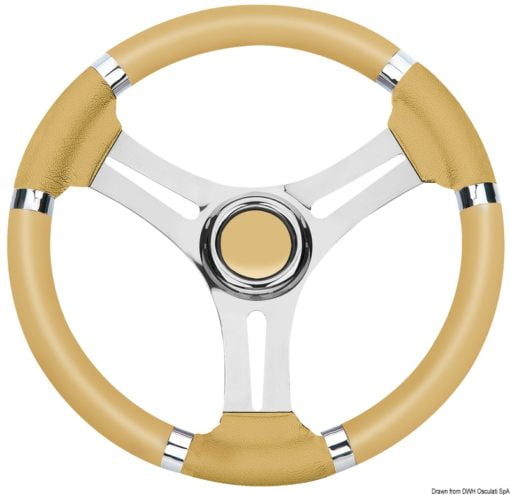 Steering wheel white wheel 350 mm - Artnr: 45.151.03 5