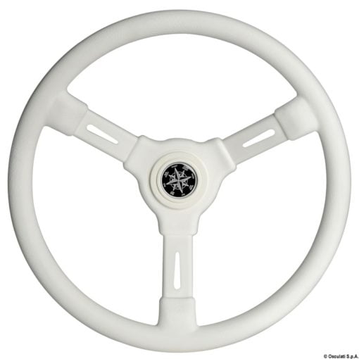 White steer.wheel 3 sp. 355mm - Artnr: 45.158.06 3