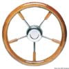 S.S/mahog.steering wheel 400mm - Artnr: 45.168.40 2