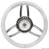 Blitz steering wheel w/soft polyurethan ring white - Artnr: 45.169.03 2