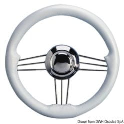 Steering wheel mahogany 350 mm - Artnr: 45.152.05 17