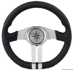 Steer.wheel,whi,sil+chr spokes - Artnr: 45.158.31 5