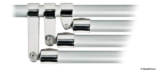S.S fork swiveling clamp 22mm - Artnr: 46.661.00 7