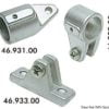 Light alloy hinge base 20mm - Artnr: 46.933.00 2