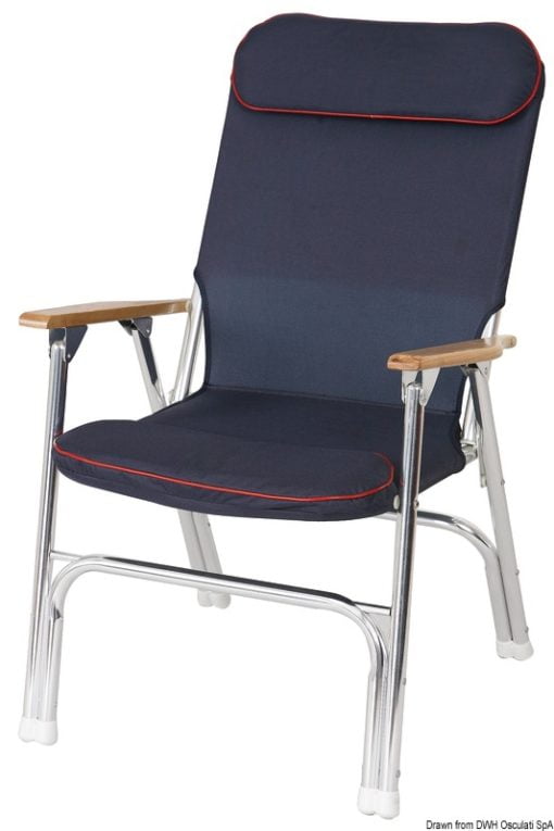 Super-deck foldable padded chair - Artnr: 48.352.91 3