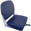 Seat w/foldable back navy blue vinyl cushion - Artnr: 48.404.02 1