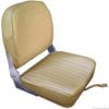 Seat w/foldable back sand vinyl cushion - Artnr: 48.404.03 2