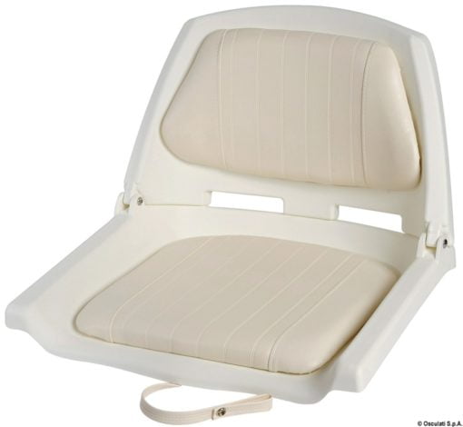 Fold down seat w/white cushion - Artnr: 48.405.00 3